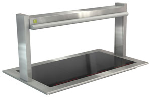 Cossiga LSCM3 Ceramic Heated Glass Buffet Display
