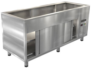 Cossiga LSHC5 Linear Series Storage Hot Cupboard, 1555mm