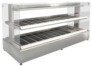 Cossiga OTSHC18 On-the-Slide Dual-Level Heated Food Display Chute 1800mm
