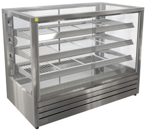 Cossiga STGCH12-SD Countertop Compact Self-Service Heated Food Display Cabinet 1200mm