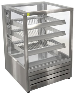 Cossiga STGCH6 Countertop Compact Heated Food Display Cabinet 600mm