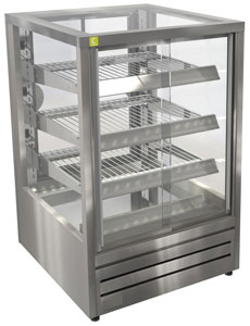 Cossiga STGCH6-SD Countertop Compact Self-Service Heated Food Display Cabinet 600mm