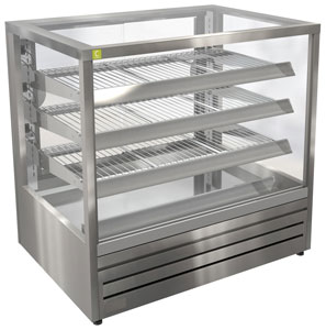 Cossiga STGCH9 Countertop Compact Heated Food Display Cabinet 900mm