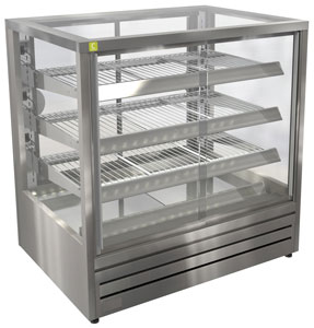 Cossiga STGCH9-SD Countertop Compact Self-Service Heated Food Display Cabinet 900mm