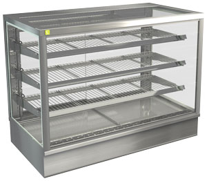 Cossiga STGHT12 Countertop Heated Food Display Cabinet 1200mm