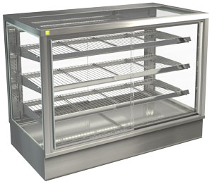 Cossiga STGHT12-SD Countertop Self-Service Heated Food Display Cabinet 1200mm