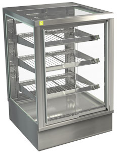 Cossiga STGHT6-SD Countertop Self-Service Heated Food Display Cabinet 600mm