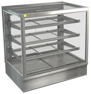 Cossiga STGHT9 Countertop Heated Food Display Cabinet 900mm