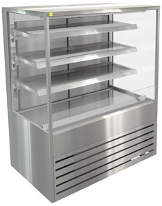 Cossiga TTGOR12 Freestanding Open Front Refrigerated Multideck Display Cabinet, 1200mm