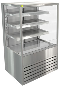 Cossiga TTGOR9 Freestanding Open Front Refrigerated Multideck Display Cabinet, 900mm