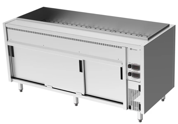 Culinaire CH.BMH.U.5 5 Module Under Bench Bain Marie Hot Cupboard Food Warmer