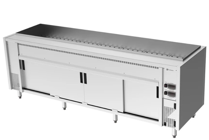 Culinaire CH.BMH.U.7 7 Module Under Bench Bain Marie Hot Cupboard Food Warmer