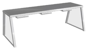 Culinaire CH.GA.5 A-Frame Heated Gantry for Food Displays - To suit  5 module unit