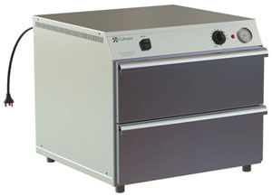 Culinaire CH.WD.T.0211 Commercial Double Food Warming Large Top Drawer - 2 x 1/1 GN Pans