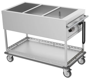 Culinaire CH.BMM.3 3 x 1/1GN Mobile Bain Marie