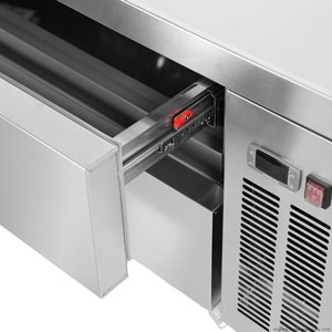 FED-X XCB-60 Chef Base  360L Refrigerated Drawer Bench