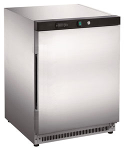 FED-X XF200SS SS Single Door 120L Unberbench Bar Freezer
