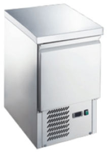 FED-X XGNS450B Stainless Steel 1 Door Compact Workbench Fridge