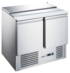 FED-X XGNS900S 2 Door Salad Preparation Fridge