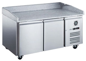 FED-X XPZ2600TN 2 Door Salad Preparation Fridge On Castors