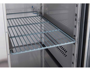 FED-X XSS8C20S3V Stainless Steel 3 Door Sandwich Counter Fridge