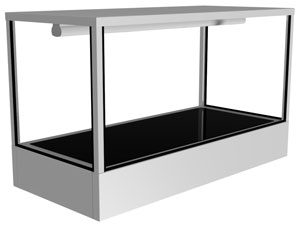 Festive Devon DHD11 Countertop 900mm Hot Deck Display Cabinet