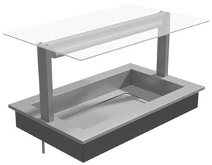 Festive Somerset SB21 Bain Marie 2130mm Planar Canopy