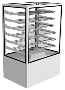 Festive York YH6 Floor Standing 600mm Heated Display Cabinet