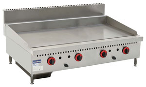 Gasmax GG-48 Four Burner Gas Griddle Top