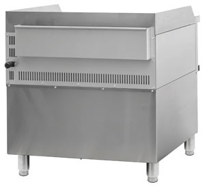 Gasmax GGS-36 6 Gasmax Gas Griddle Toaster with Cabinet