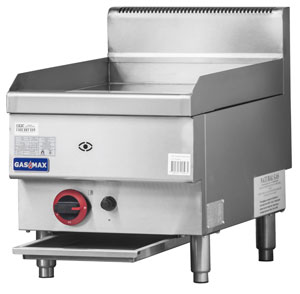 Gasmax JUS-TRG40E Benchtop Single Burner Gas Griddle