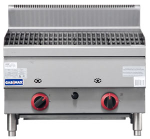 Gasmax JUS-TRH60E 2 Burner Gas Char Grill