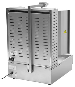 Gasmax KB-3 Semi-automatic 3 Burner Gas Kebab Machine