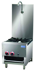 Gasmax RB-1B Gas Dual Ring Single Burner Cooktop with Built in Faucet