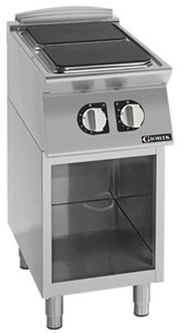 Giorik CE92QGT 900 Series 2 Zone Open Base Square Electric Boiling Top