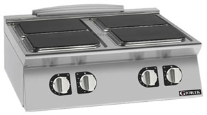 Giorik CE94QTT 900 Series 4 Zone Square Electric Boiling Top