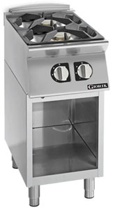 Giorik CG720GT 700 Series 2 Burner Open Base Gas Boiling Top