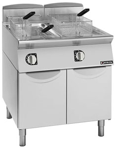 Giorik FG9821PT 900 Series 800mm Double Pan 21L + 21L Gas Fryer