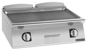 Giorik FLE741TFT 700 Series 800mm wide Smooth Mild Steel Gas Frytop