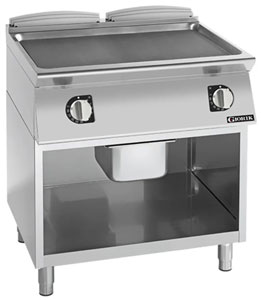 Giorik FLE941GFT 900 Series 400mm wide Open Base Smooth Mild Steel Electric Frytop