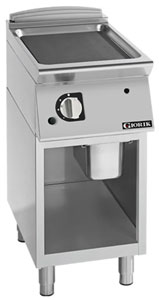 Giorik FLG92GFT 900 Series 400mm wide Open Base Smooth Mild Steel Gas Frytop