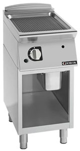 Giorik FRG92GFT 900 Series 400mm wide Open Base Ribbed Mild Steel Gas Frytop