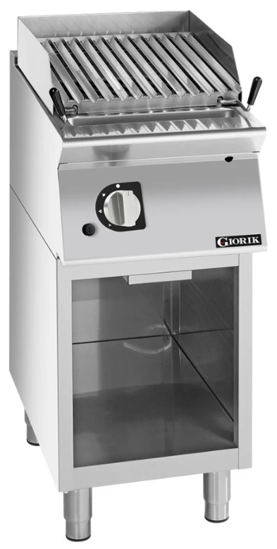 Giorik GL720GCT 700 Series 400mm Freestanding Gas Lava Char Grill