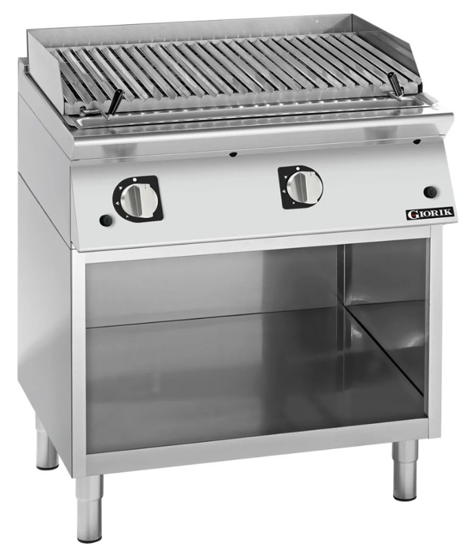 Giorik GL740GCT 700 Series 800mm Freestanding Gas Lava Char Grill