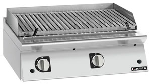 Giorik GL940TGCT 900 Series 800mm wide Countertop Gas Lava Char Grill