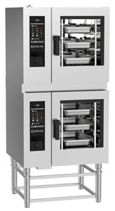 Giorik SEHGST.11.0606.SF Steambox Evolution Gas Stacked Oven Kit , 6 x 1/1 GN on 6 x 1/1 GN