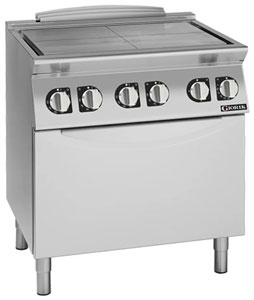 Giorik TE920GT 900 Series 400mm wide Open Base Electric Solid Top