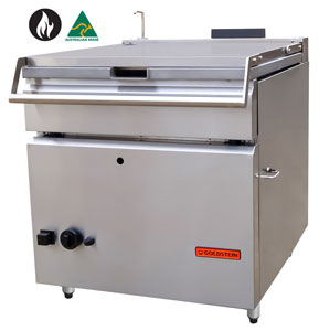 Goldstein BPG65 Gas 65 Ltr Tilting Bratt Pan