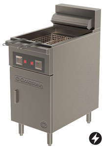 Goldstein FRET18DL Split Pan Electric Fryer