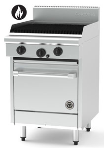 Goldstein PF24Q20-X 610mm Chargrill Top, Gas Static Oven